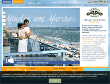 Tablet Screenshot of clubhotel-marotta.com